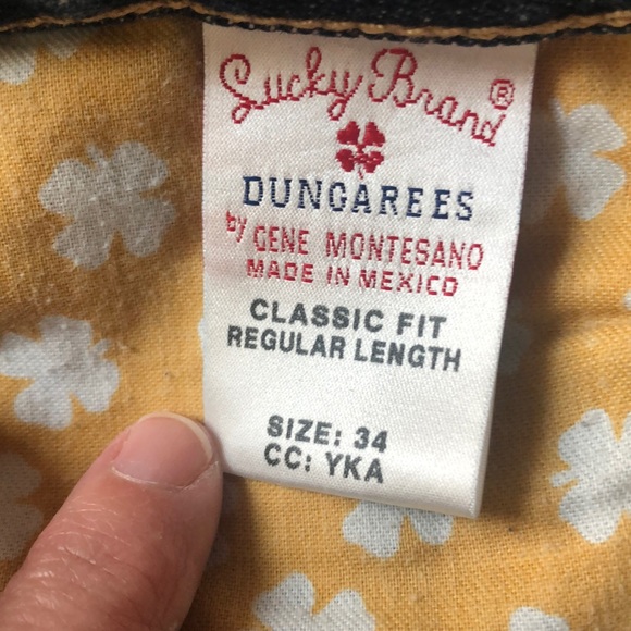 Lucky Brand by Gene Montesano Men’s Jeans - Picture 4 of 6